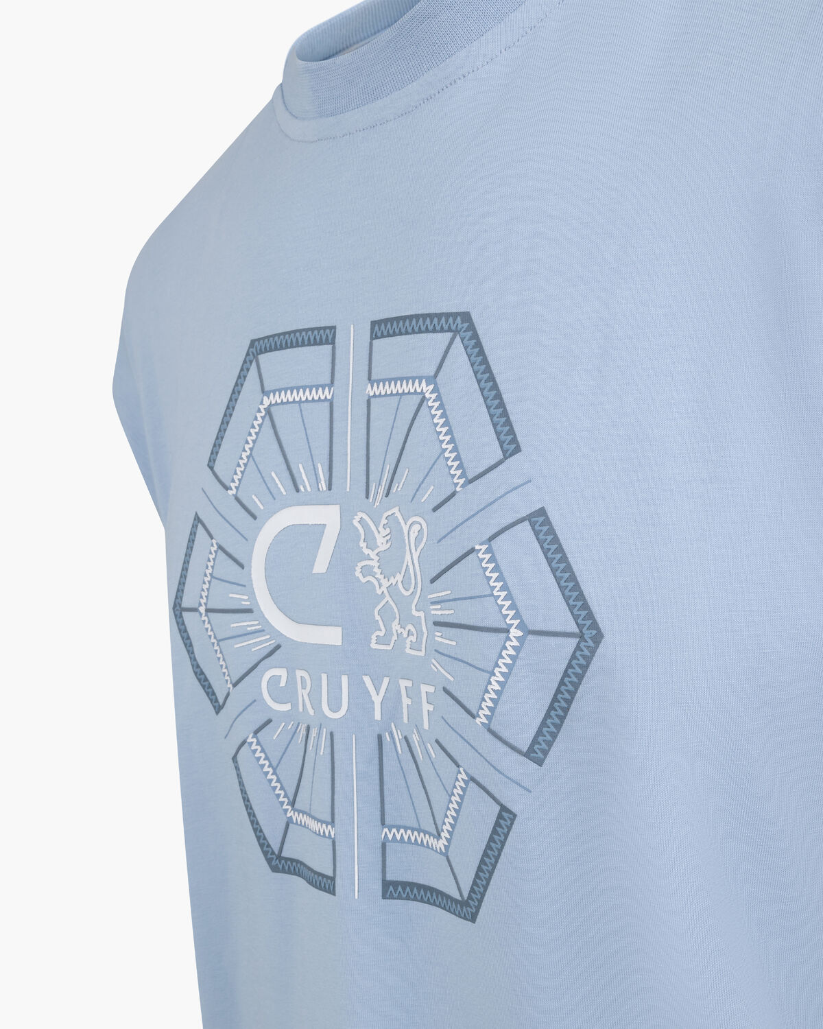 C-Lion Geo Tee, Blue Nights, hi-res