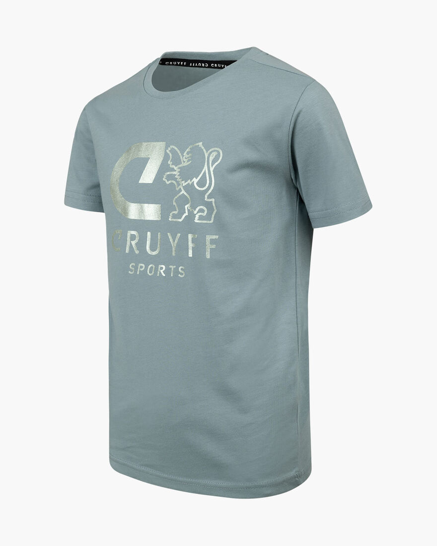 Booster Tee  - 100% Cotton, Blue, hi-res