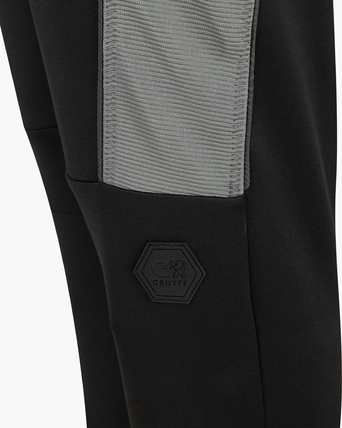 Zayne Scuba Track Pants - 95% Polyester 5% Elastan, Black, hi-res