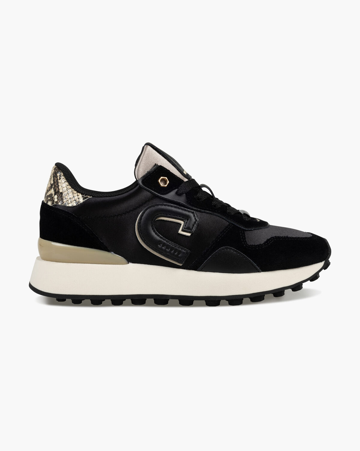 Park Runner-Satin/Velvet, Black/Gold, hi-res