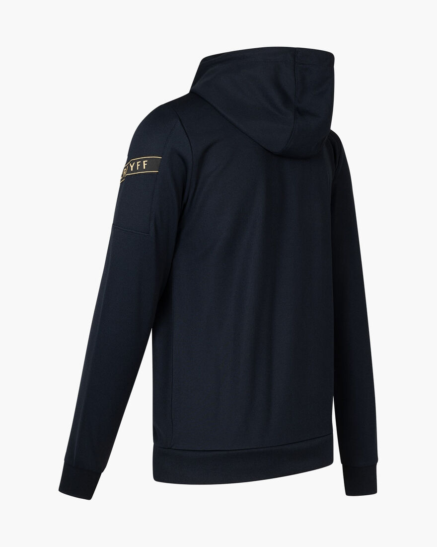Paolo FZ Hood - 95% polyester / 5% elastane, Navy, hi-res