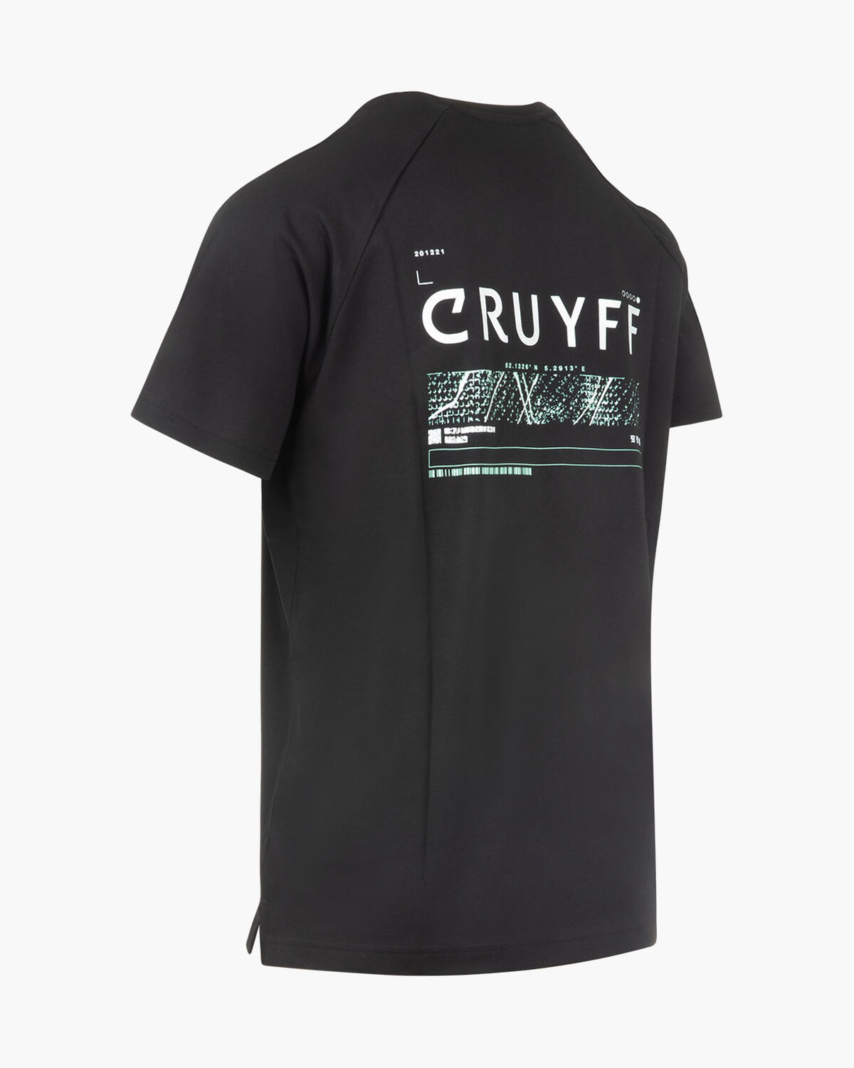 Back Graphic Raglan Tee, Black, hi-res