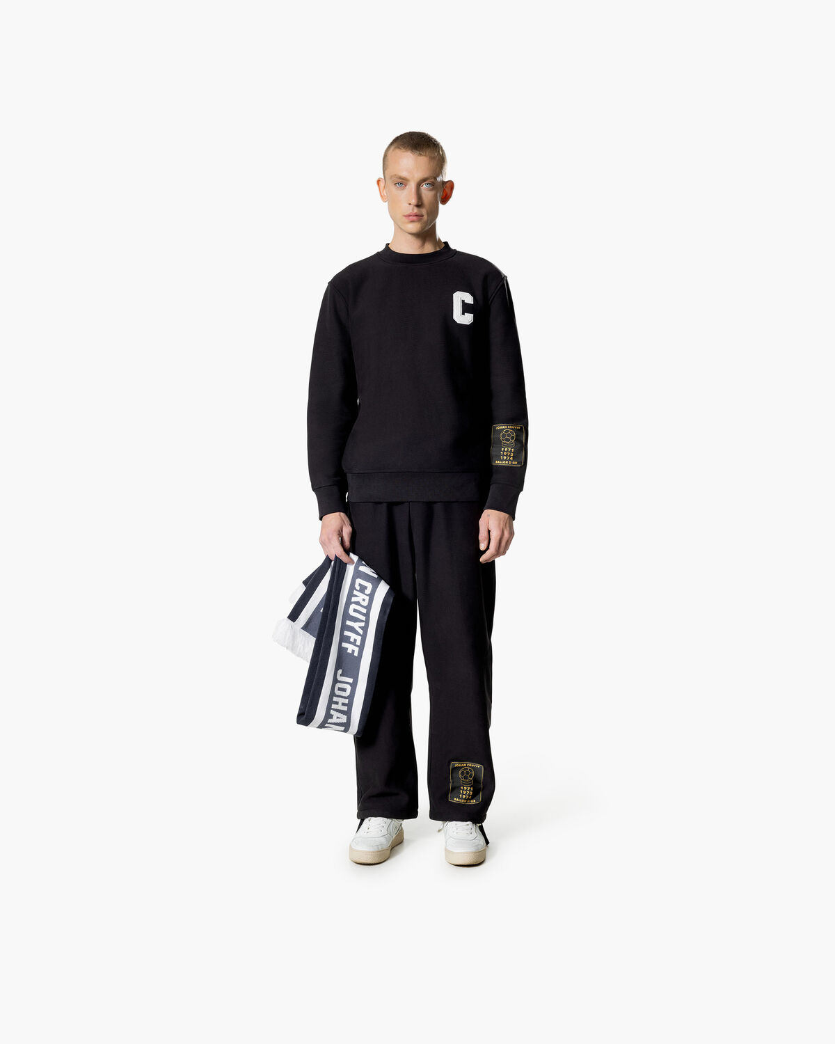 Premium Sweat Crewneck, Black, hi-res