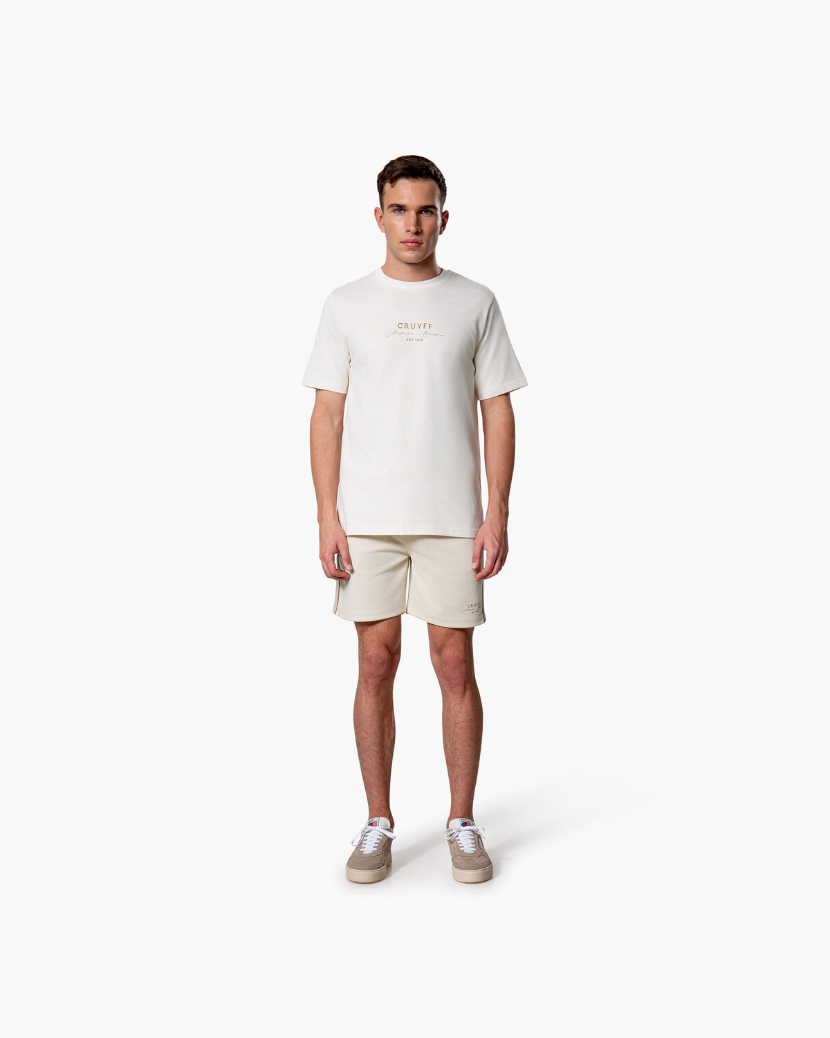 Gudad Gold Tee, White/Orange, hi-res