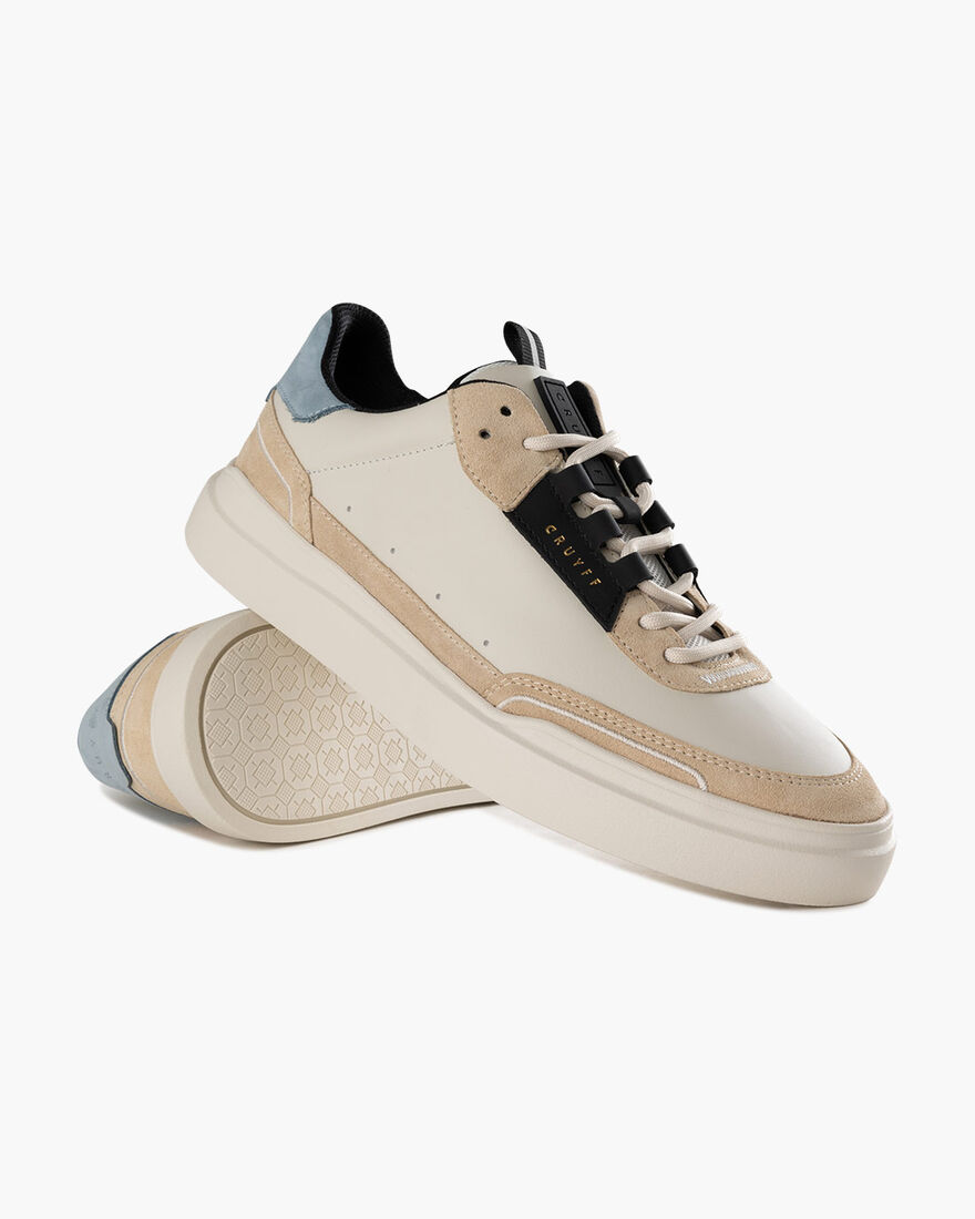 Azura - Soft Nappa/Suede, Crème, hi-res