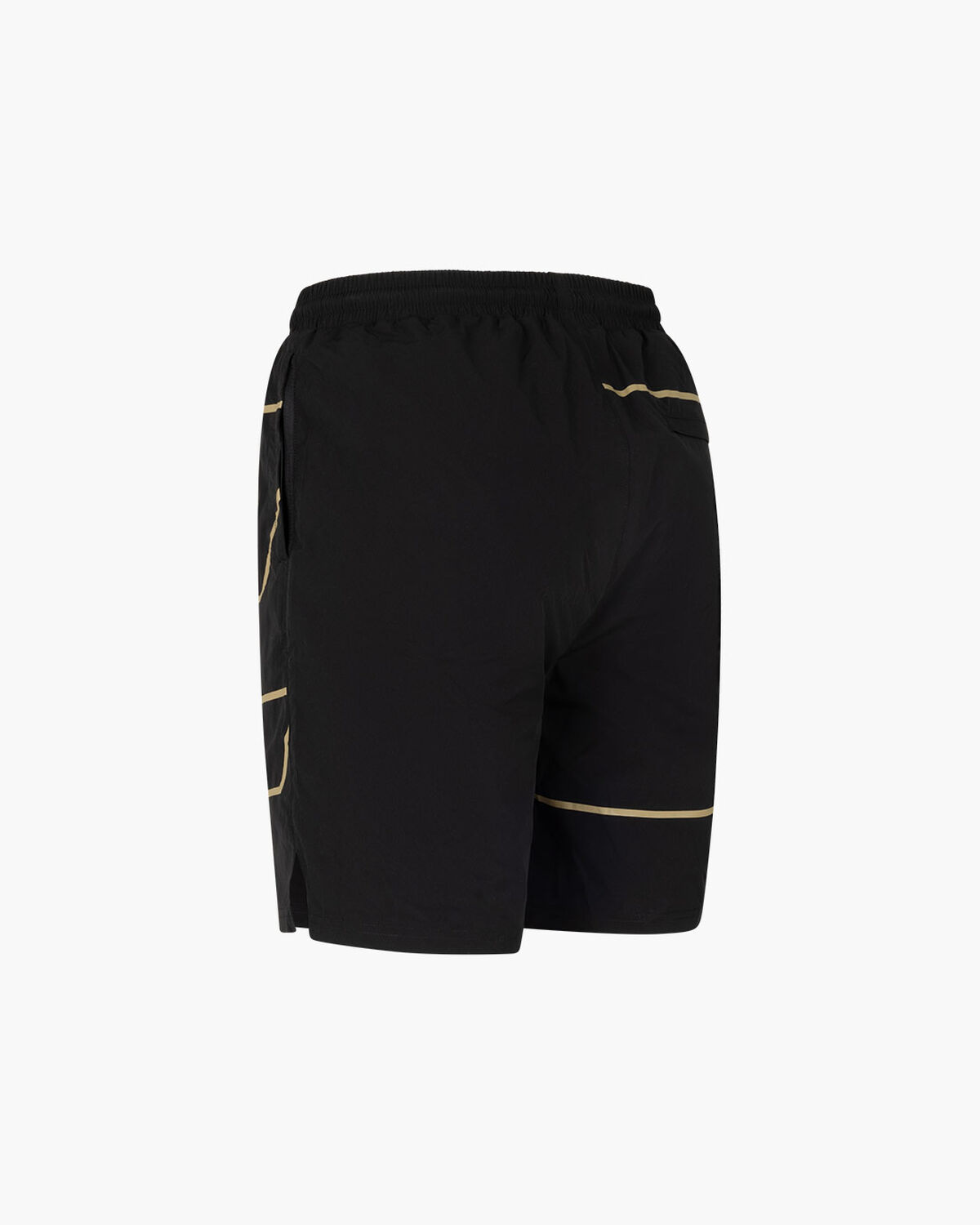 Boxsta Swimshort, Black/Gold, hi-res
