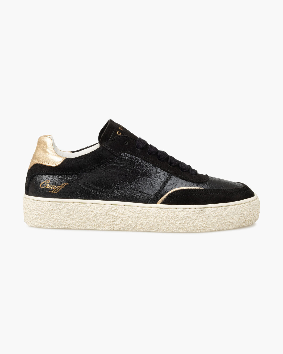 Monumental-Met. Leather/Suede, Black/Gold, hi-res