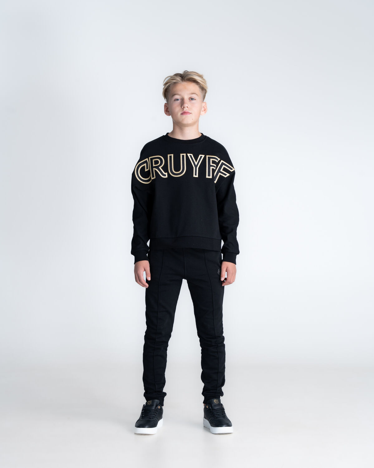 Mover Crewneck, Gold, hi-res