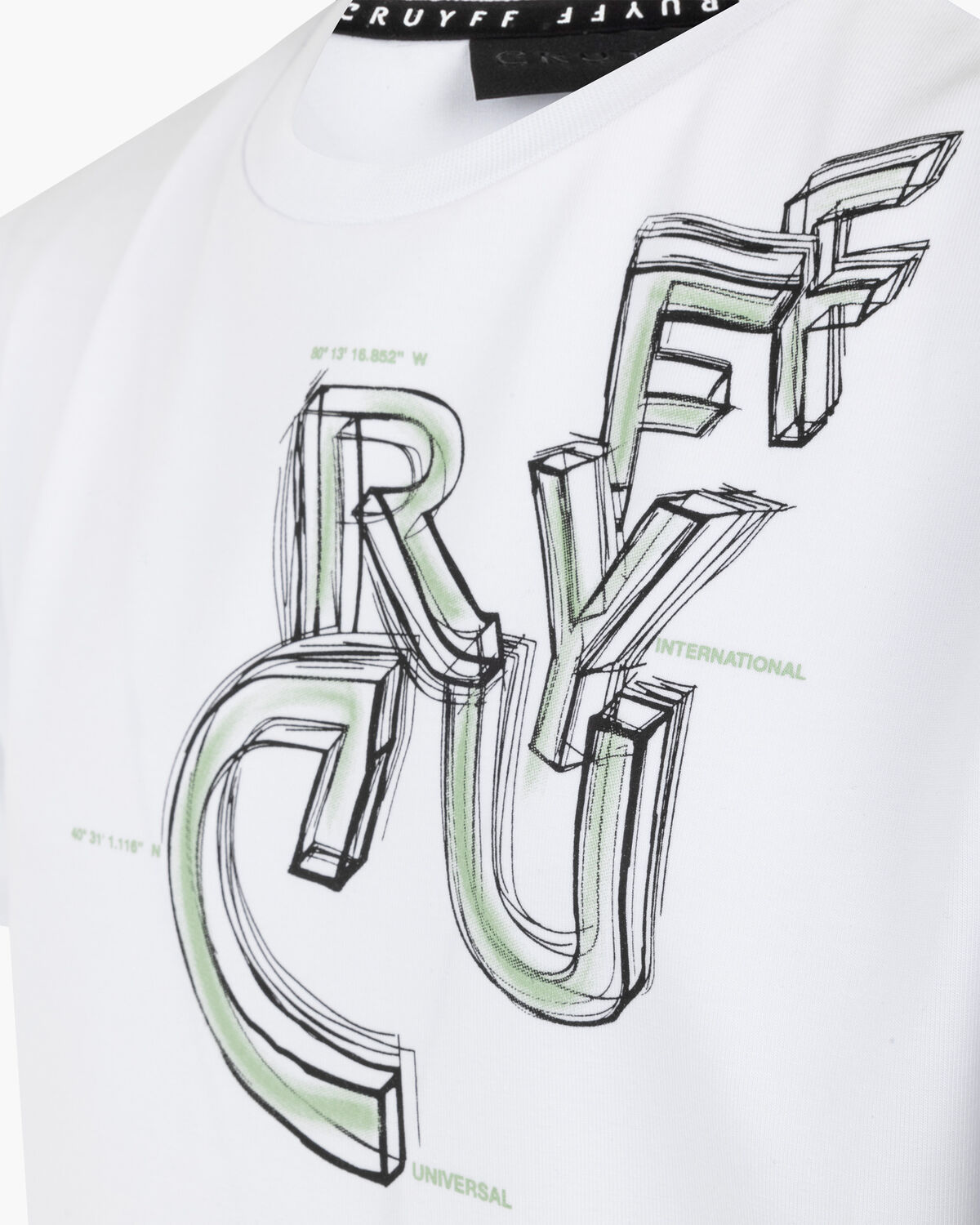 Connection Tee, White, hi-res