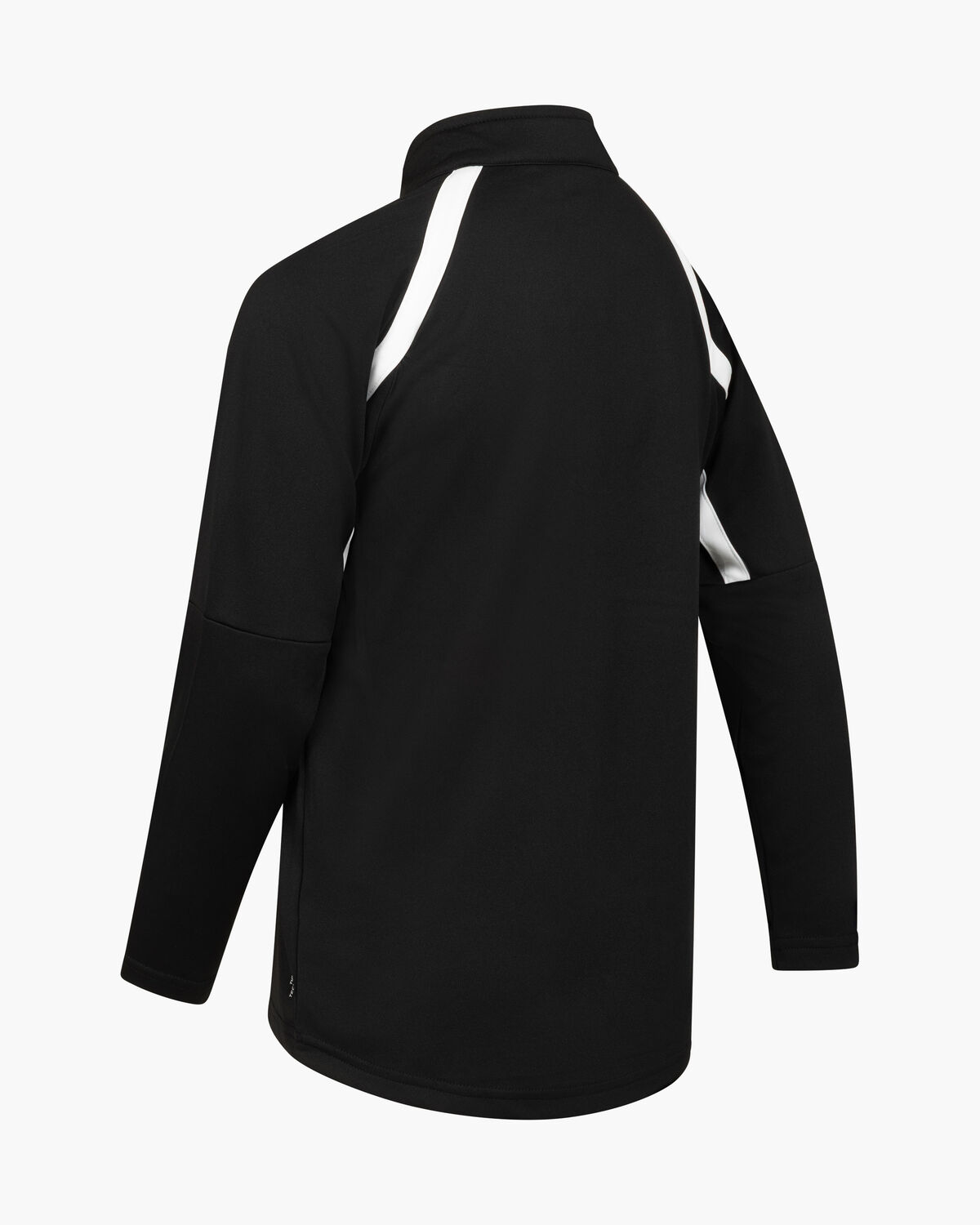 Cruyff Tech Turn Half Zip Junior, Black/White, hi-res