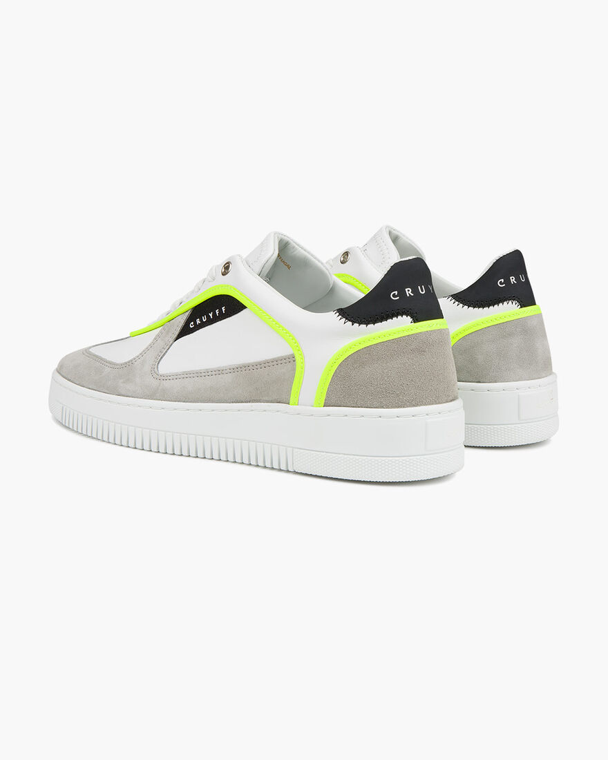 Cristallo - White/Grey - Nappa/Sciarada Suede, White, hi-res