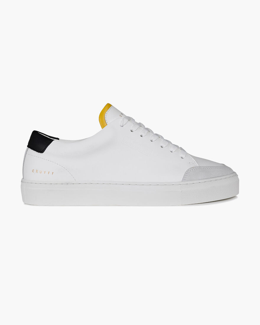 Architect Tennis - Soft Nappa/, White/Yellow, hi-res