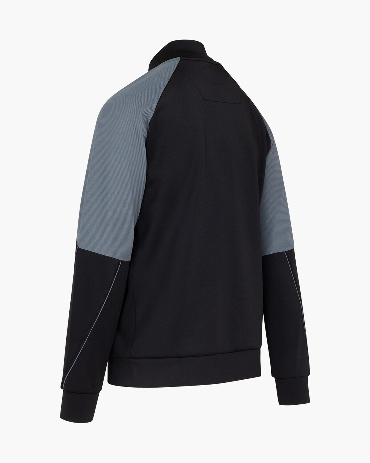 Zayne Scuba Track Top - 95% Polyester 5% Elastane, Black, hi-res