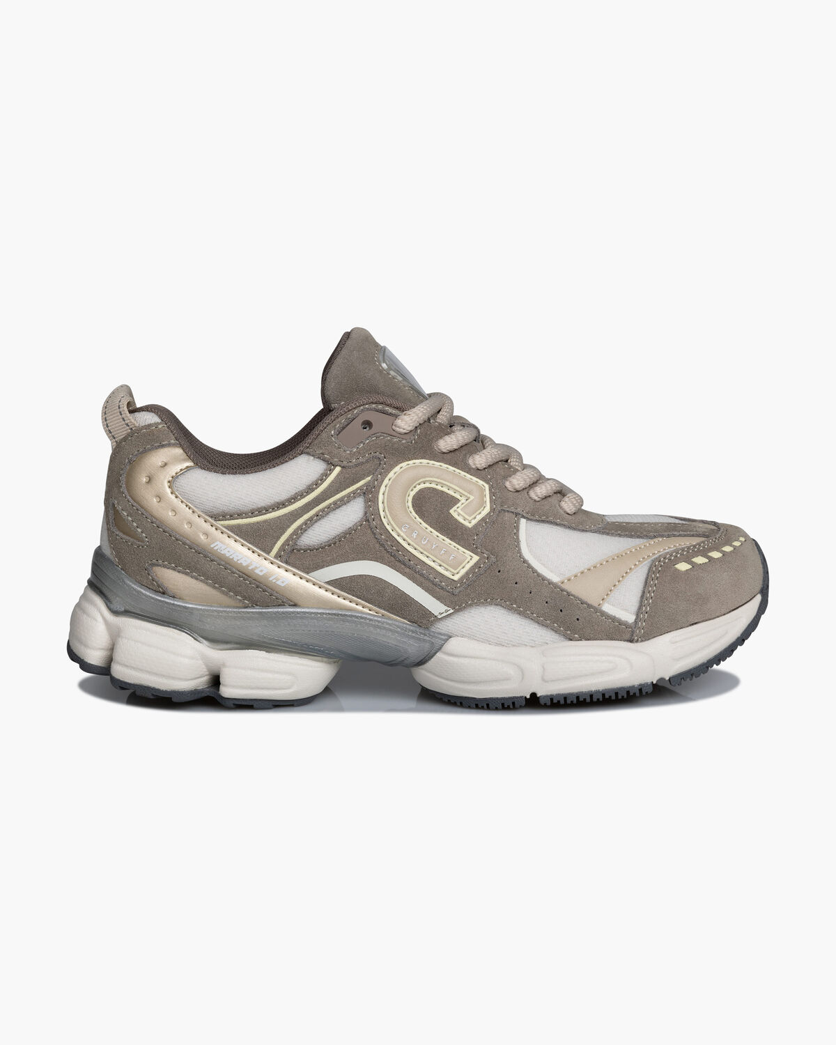 Marato Runner -Suede/Mesh, Brown, hi-res