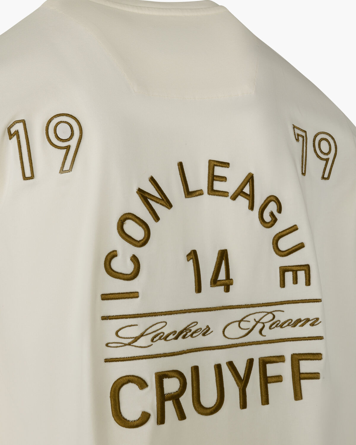 League 79 Tee, White/Orange, hi-res