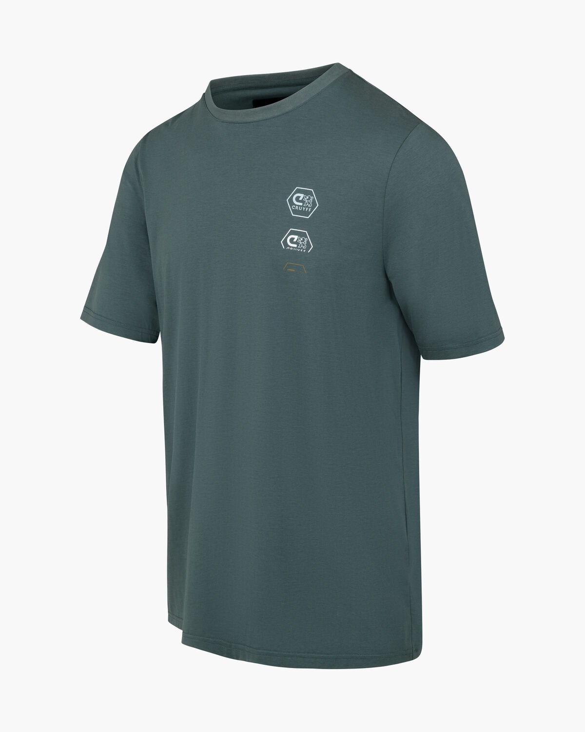 C-Lion Back Graphic Tee, Green/Blue, hi-res