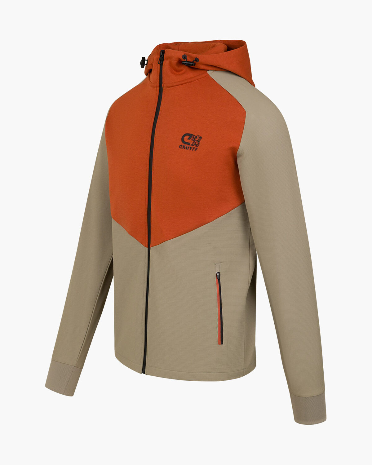 Ripstop Fleece Tracktop, Neon Yellow, hi-res