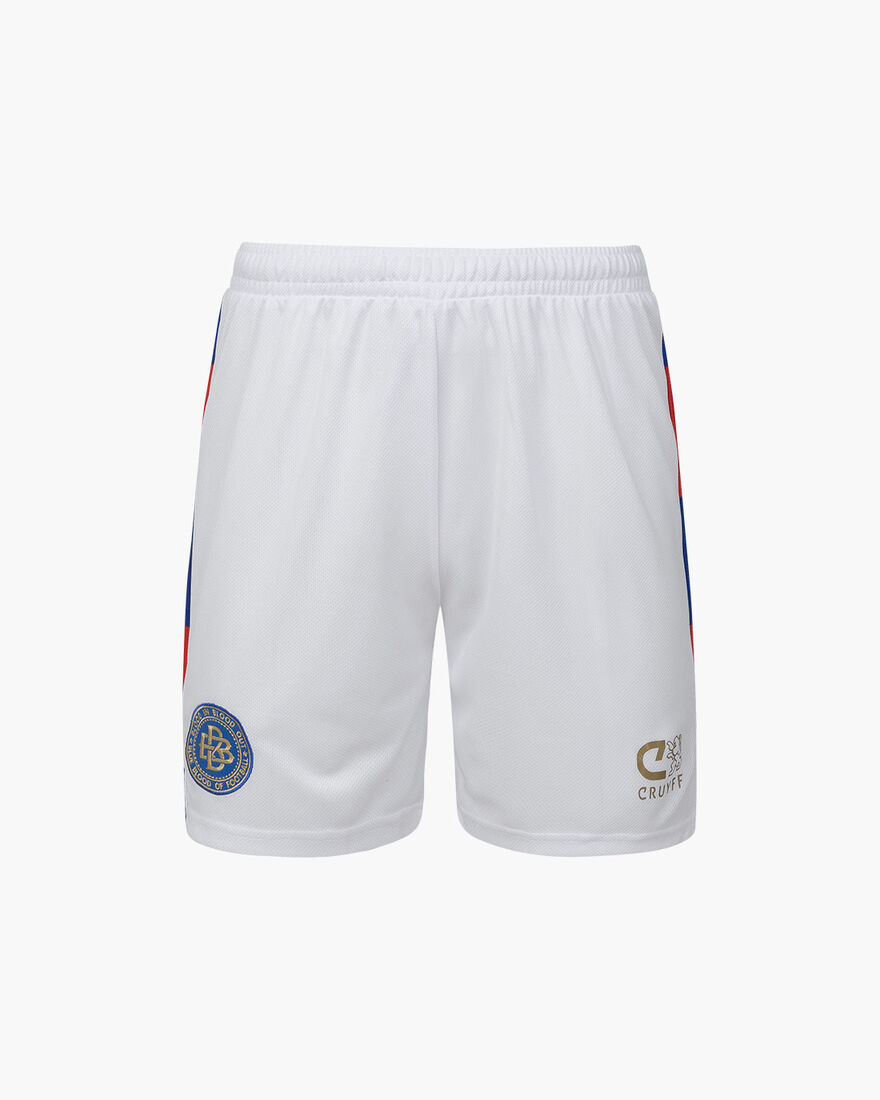 Cruyff Bibo - El Flaco Short, White/Red, hi-res