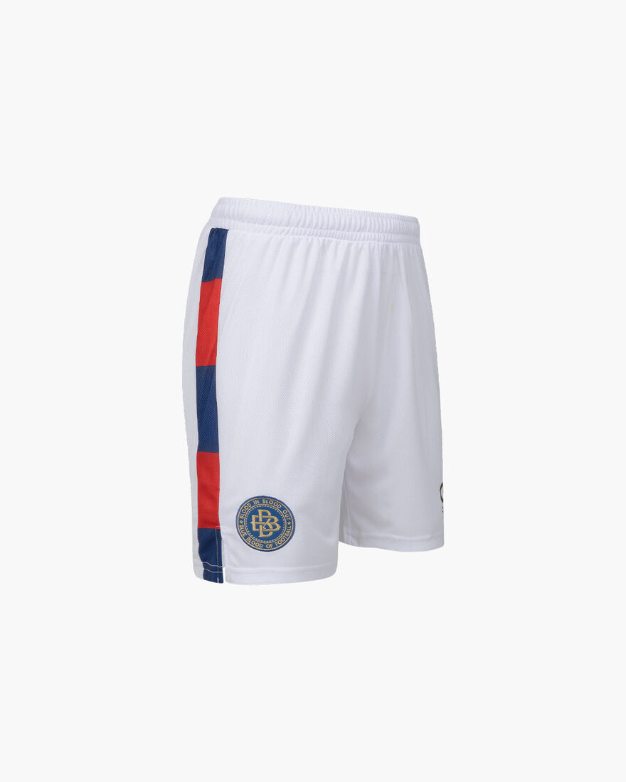 Cruyff Bibo - El Flaco Short, White/Red, hi-res
