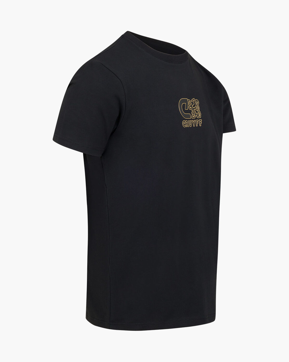C-lion Outlined Graphic Tee, Black/Gold, hi-res