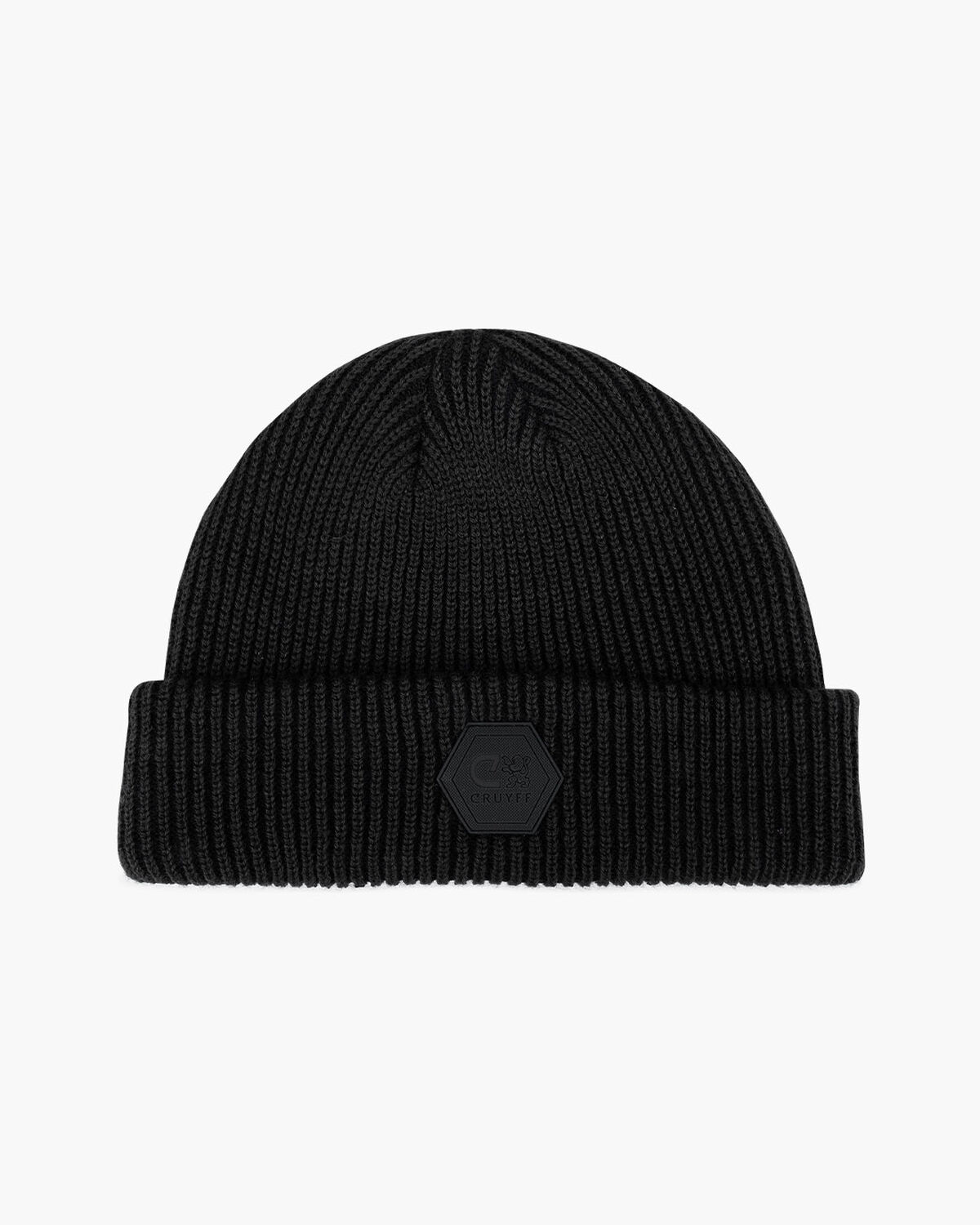 Basco Two Tone Beanie, Black, hi-res