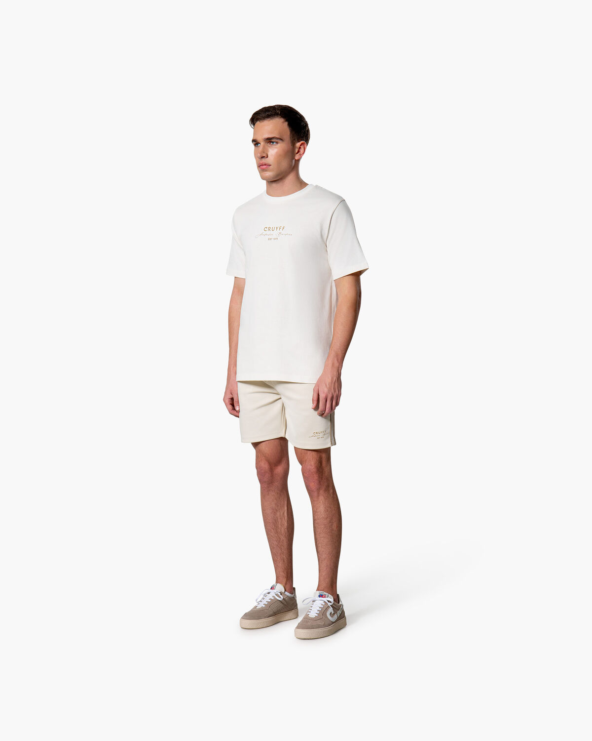 Gudad Gold Tee, White/Orange, hi-res
