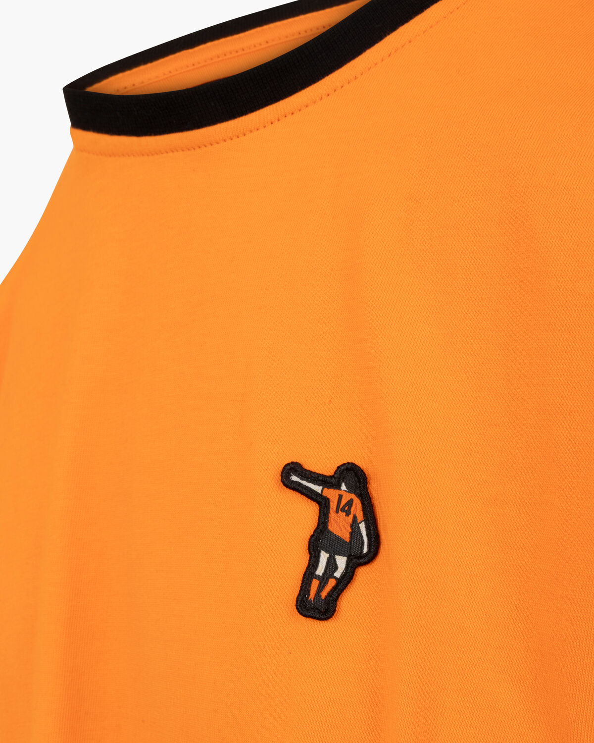 Dos Rayas Ringer Tee, Orange, hi-res