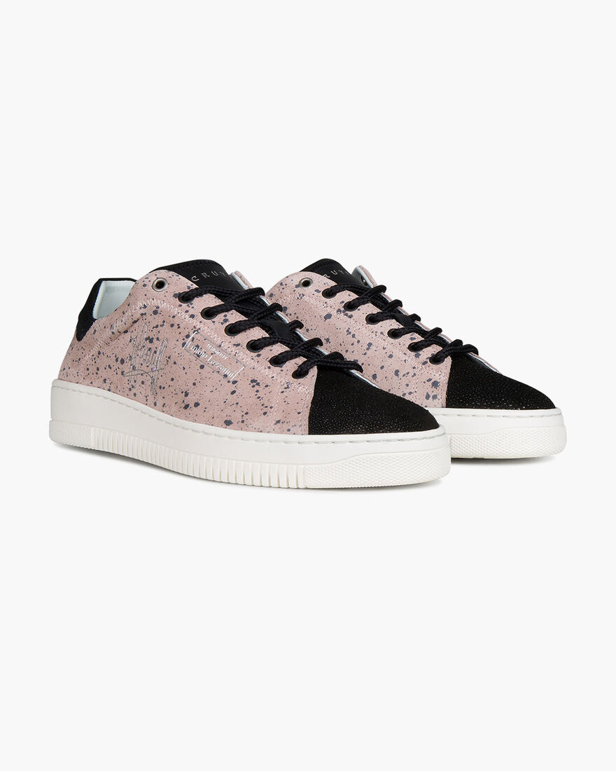 Joan - Jeans Blue - Vesuvio Suede, Pink, hi-res