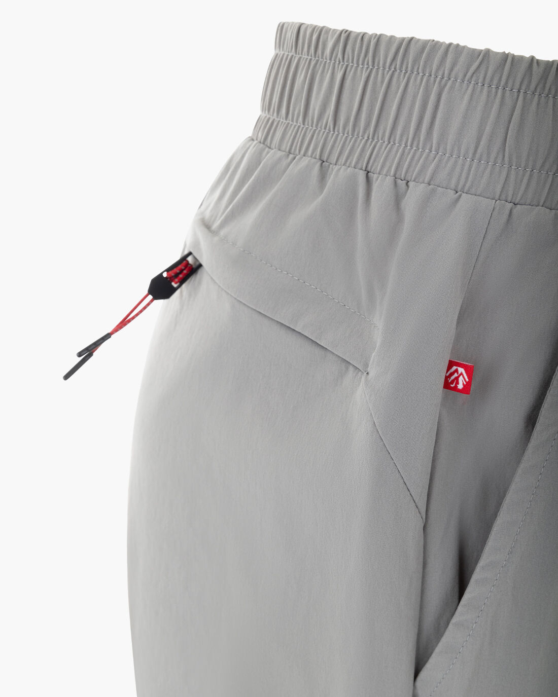 Elastic track pants top