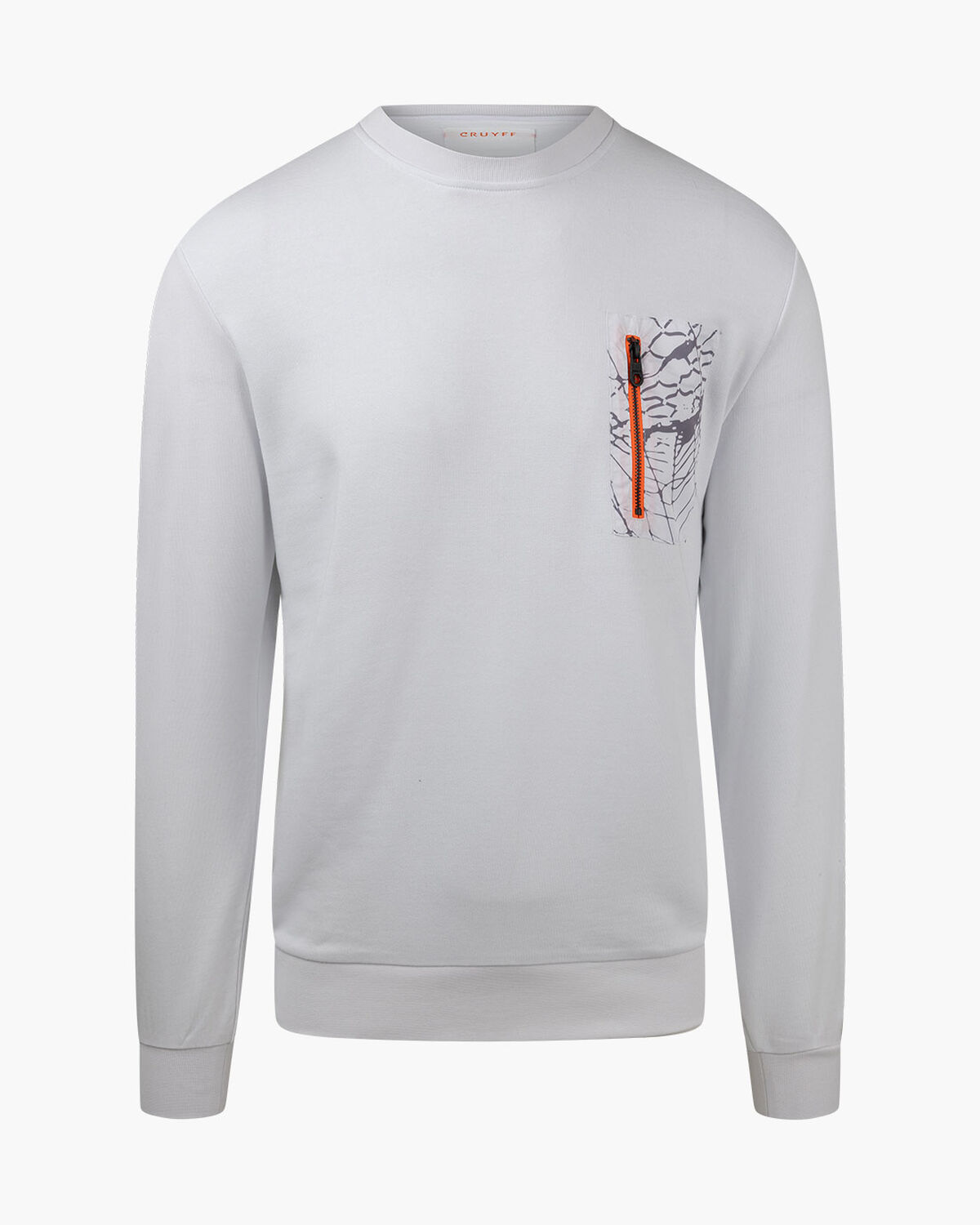 Rafael Sweater  - 65% Cotton 35% Polyester, White, hi-res