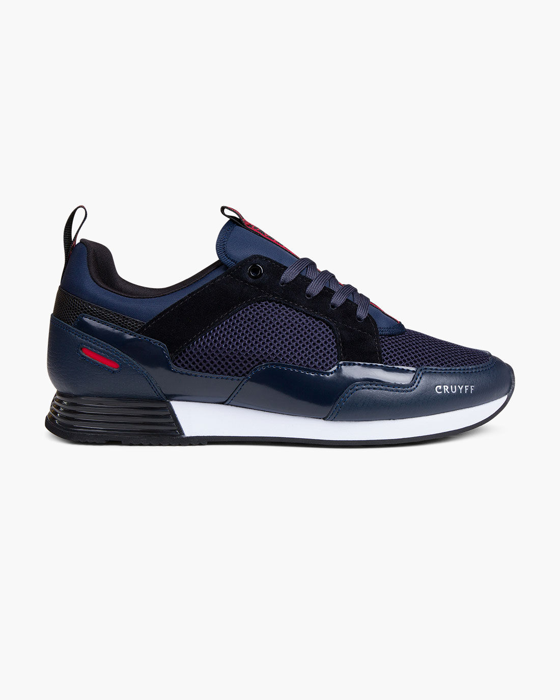 Shop Maxi Navy XL Mesh Suede Officiele Cruyff Webshop