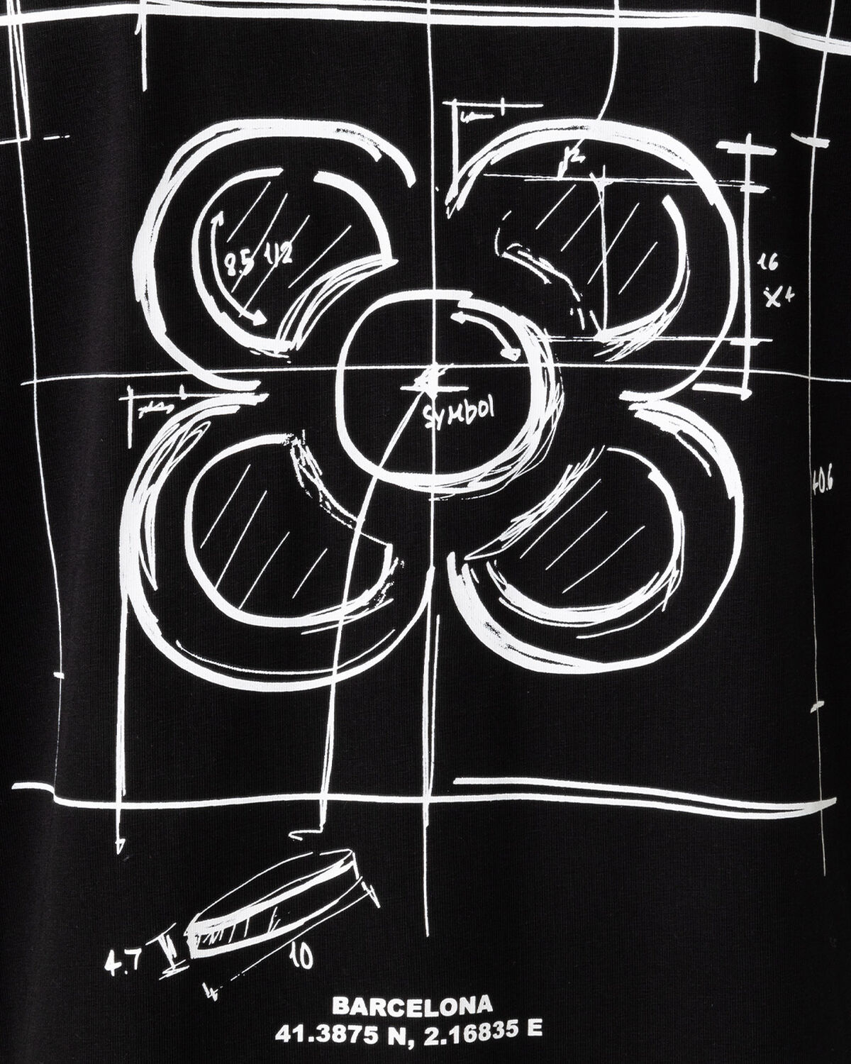 City Pack Tee BCN - Cotton, Black, hi-res