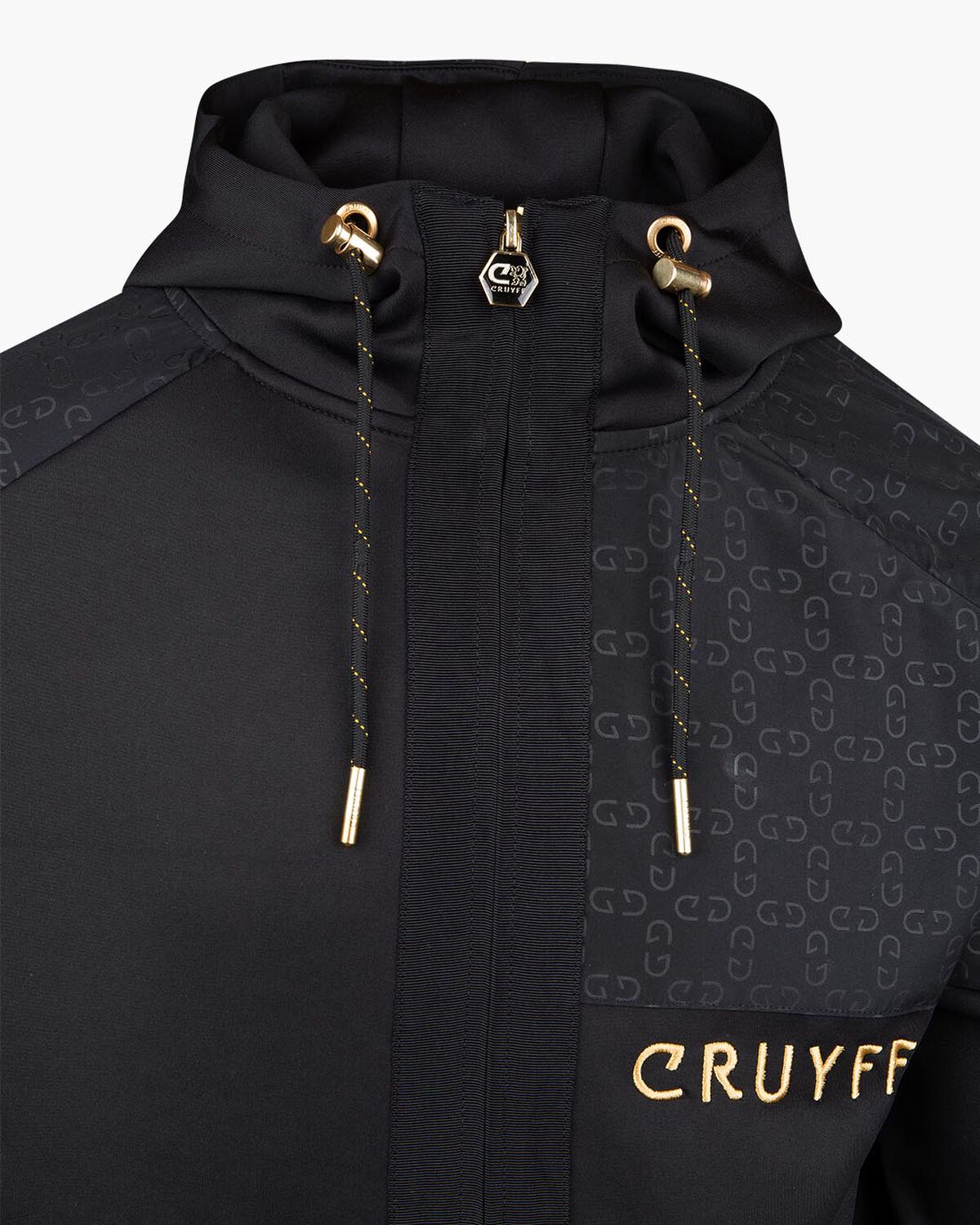 Herrero Zip-thru Hood, Black, hi-res