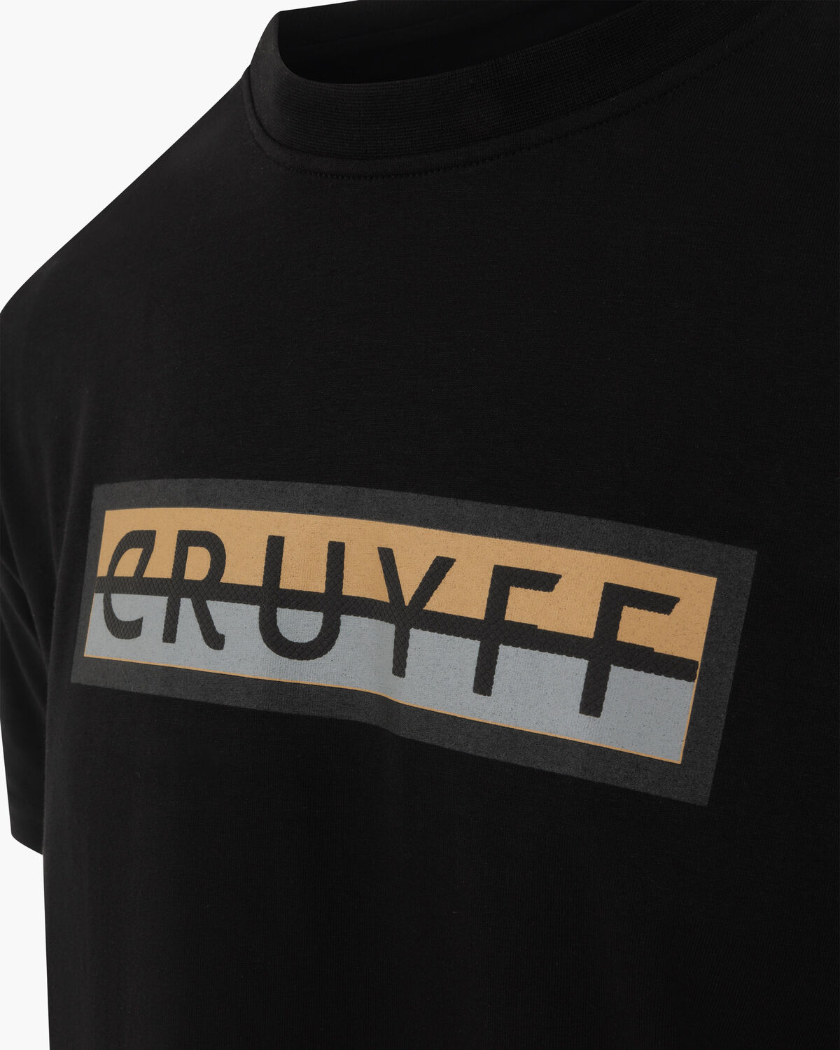 Cruyff ID Tee, Black/Gold, hi-res