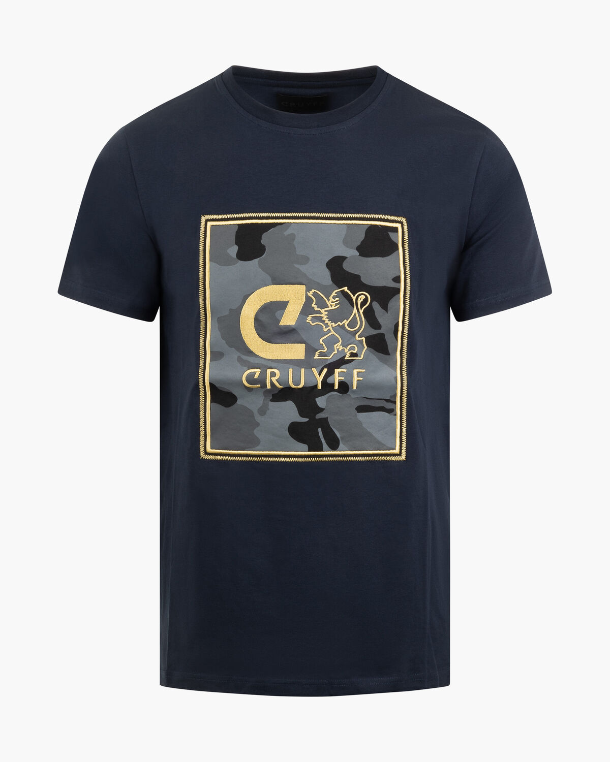 Kamuflaza tee, Blue/Gold, hi-res