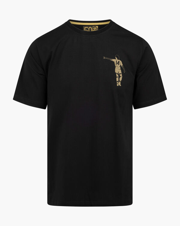 Dos Rayas Print Tee
