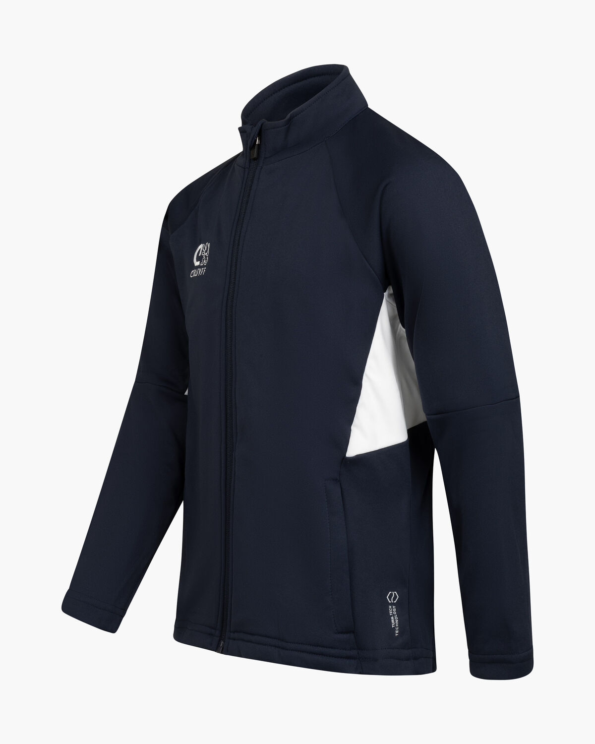 Cruyff Tech Turn Suit Junior, Navy/White, hi-res