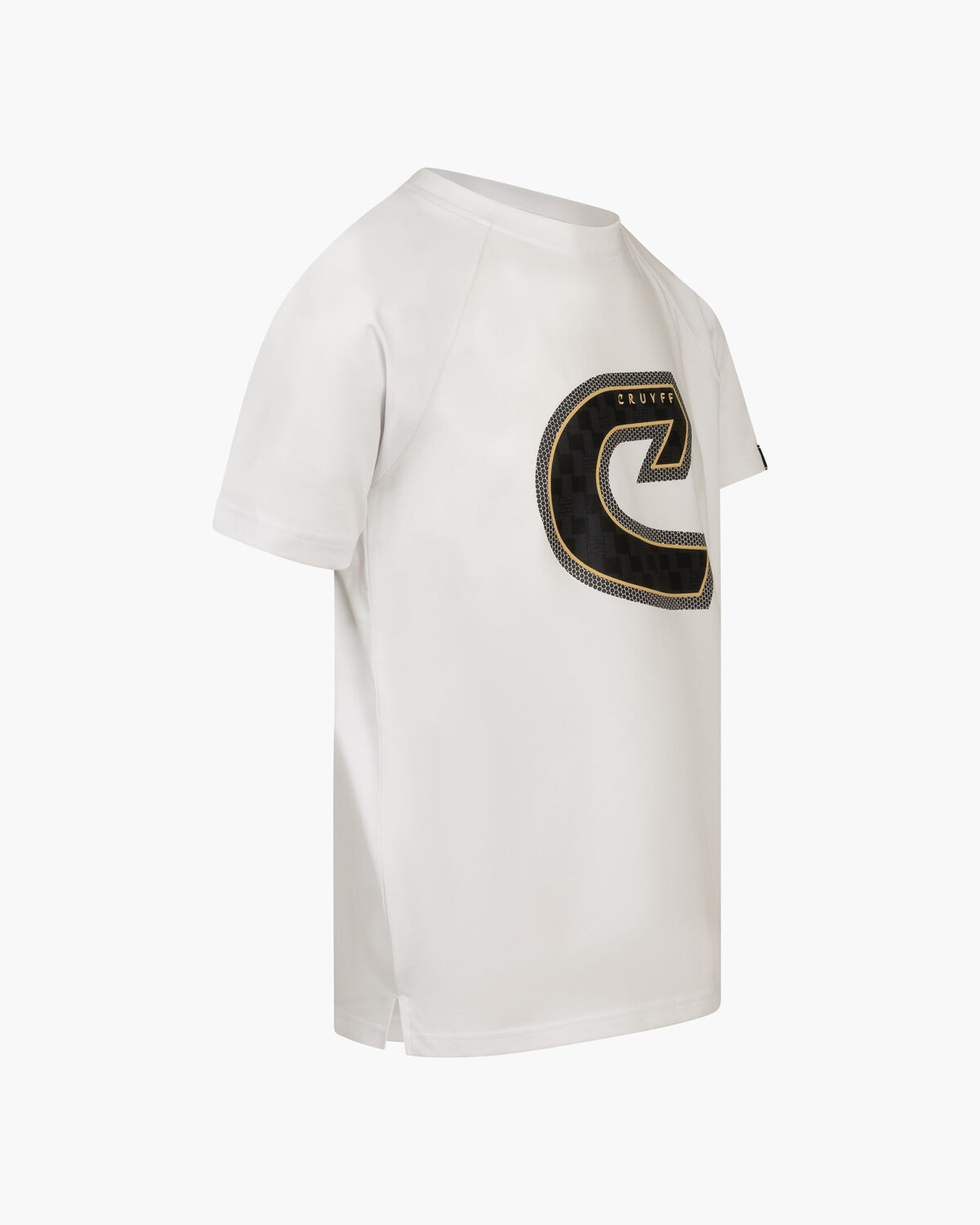 C-Tee, White/Gold, hi-res