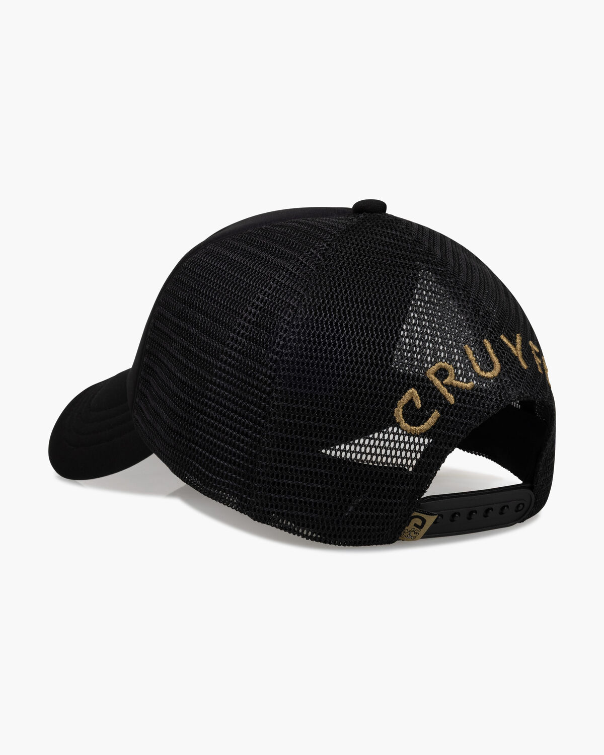 Retro Trucker Cap, Black/Gold, hi-res