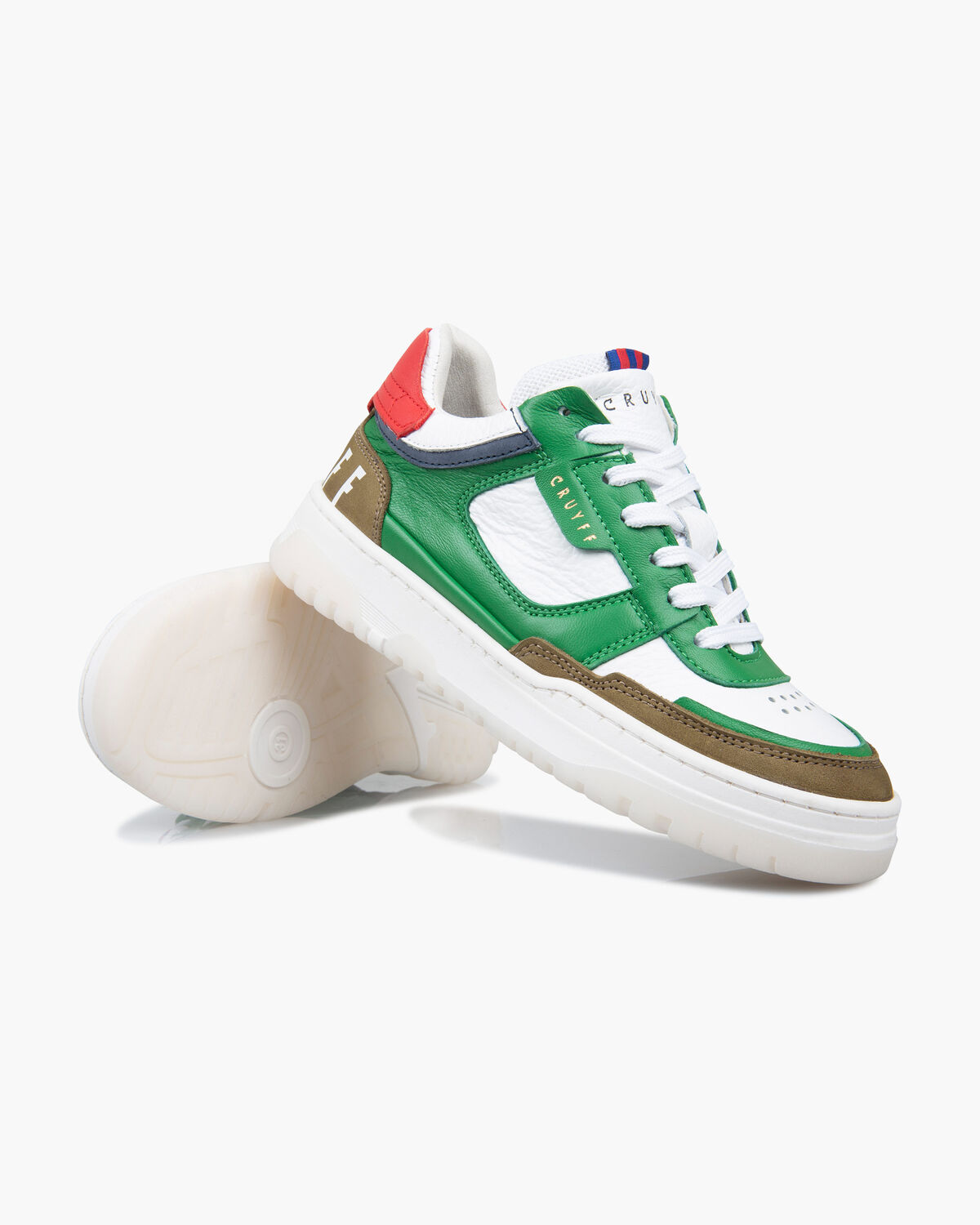 Nemes Mid, Green/White, hi-res