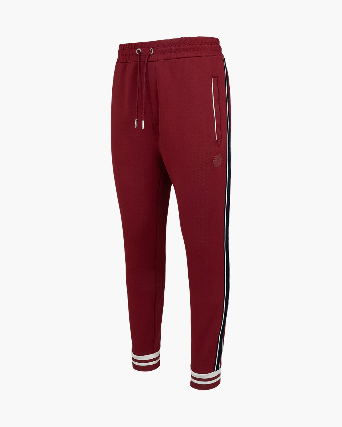 Santino scuba pant - Polyester / Elastane, Bordeaux, hi-res
