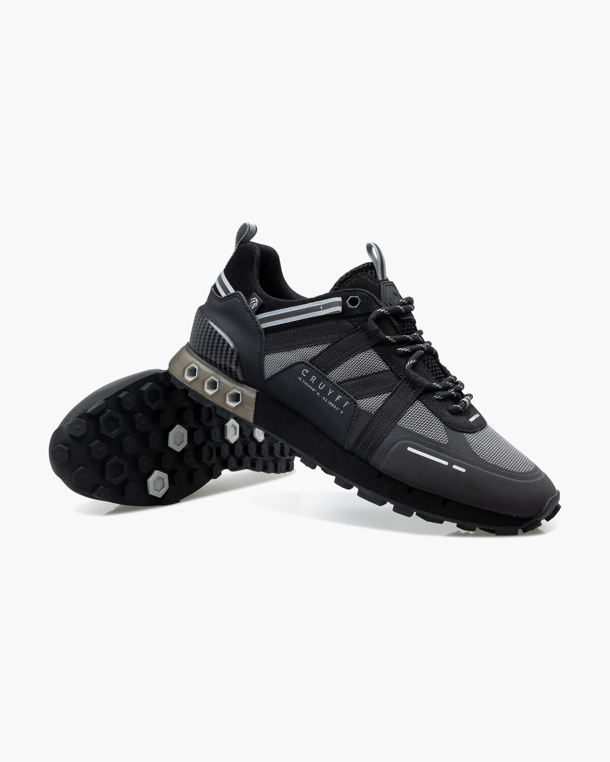 Interlace Hex-Tech // Montserrat, Black, hi-res