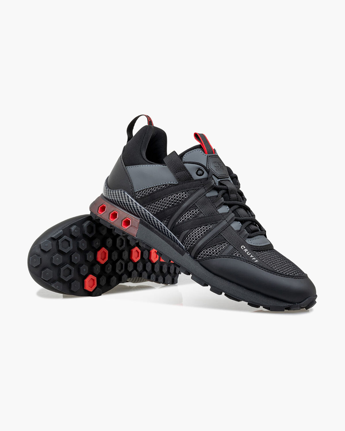 Fearia Hex, Black/Red, hi-res