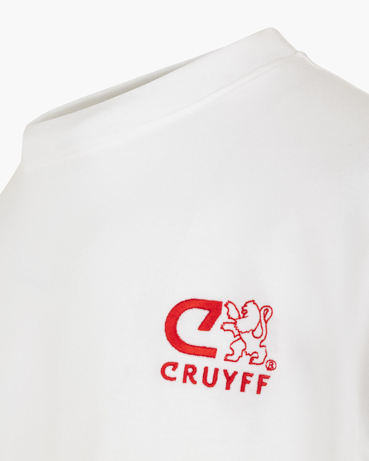 Cruyff Amsterdam Rare White - White - 100% Cotton, White, hi-res