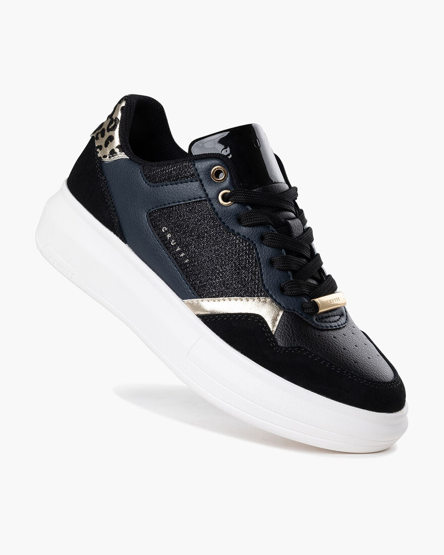 Pace Court, Black/Blue, hi-res