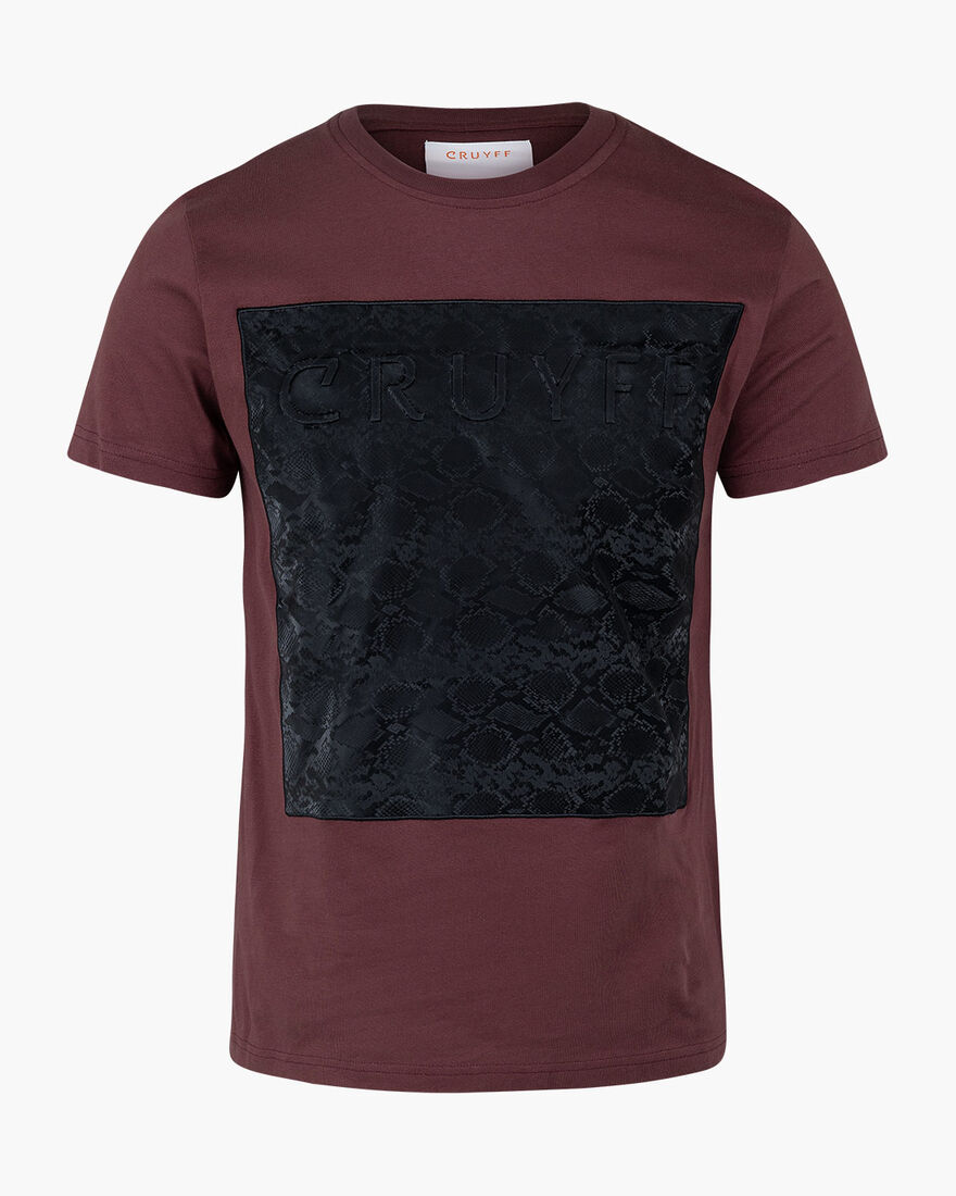 Culebra Tee - 95% Cotton 5% Elastane, Black/Brown, hi-res