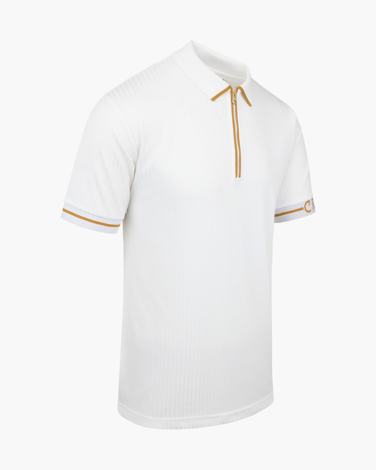 Toresso Polo, White/Gold, hi-res