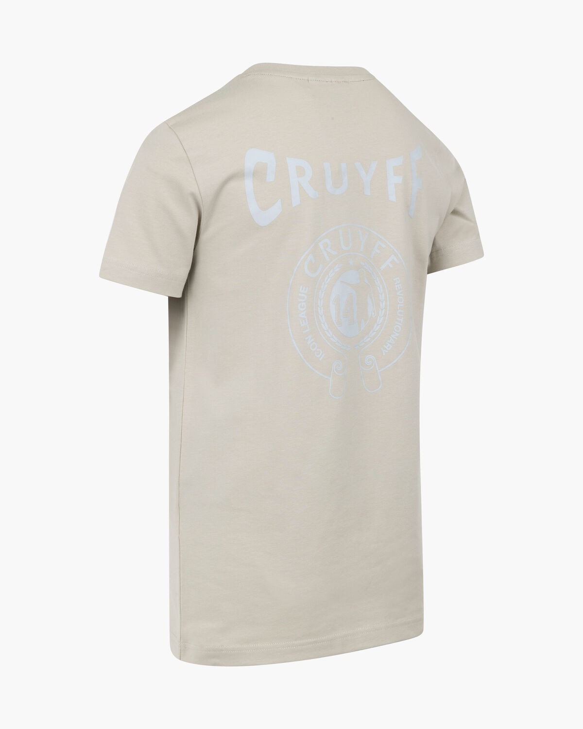 League Logo Tee, Sand/Yellow, hi-res