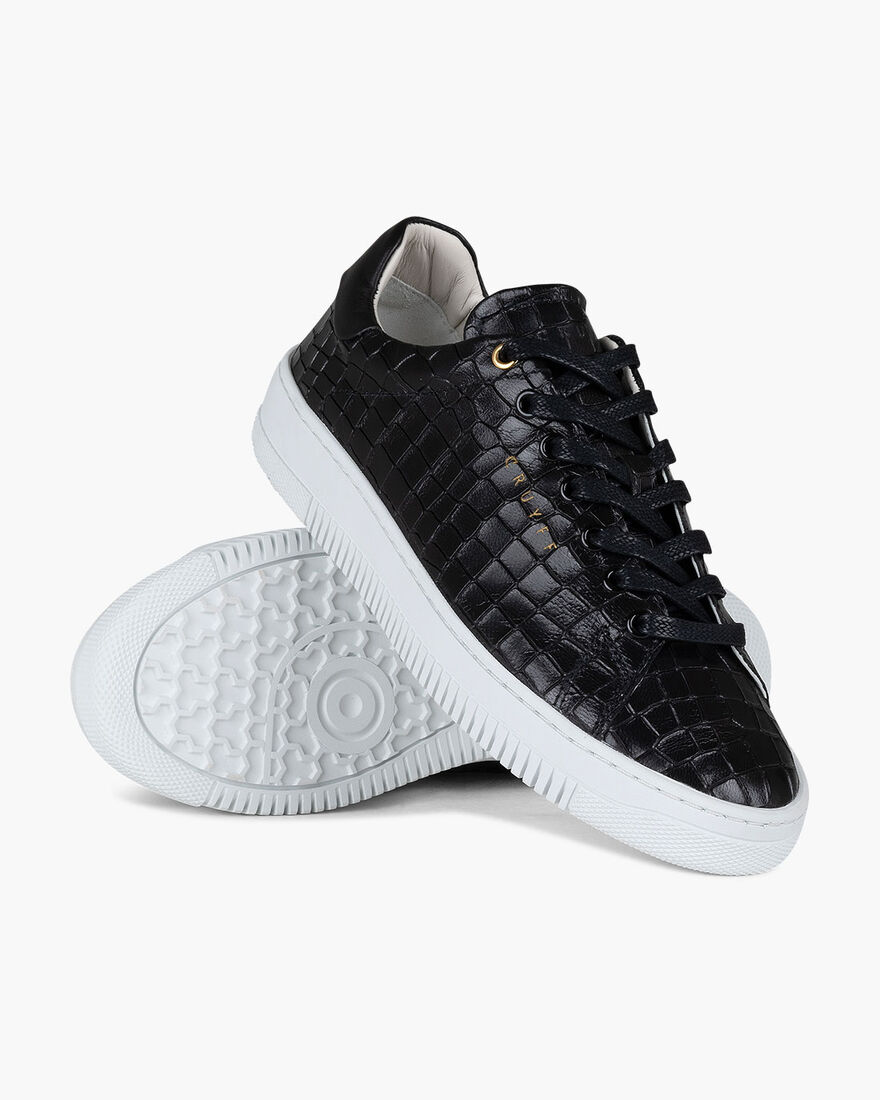 Joan Leather Croco, Black, hi-res
