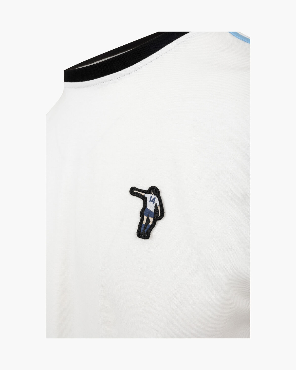 Dos Rayas Ringer Tee, Off white, hi-res